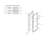 Схема №10 WMD 210 WH с изображением Полка для холодильной камеры Whirlpool 482000093370