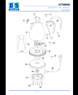 Схема №1 KBM3011 METROPOLIS с изображением Сосуд для чайника (термопота) DELONGHI MT1082