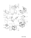 Схема №1 BO160ARBNA с изображением Шарнир для духового шкафа Whirlpool 481060292941