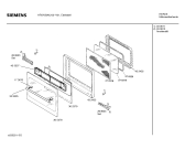 Схема №4 HF87050NL с изображением Фронтальное стекло для микроволновой печи Siemens 00365378