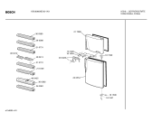 Схема №4 KSU6060NE с изображением Дверь для холодильника Bosch 00217088