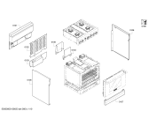 Схема №9 PRG304EG с изображением Панель управления для духового шкафа Bosch 00144806