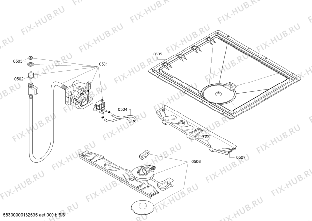 Схема №6 WM14T490CH с изображением Ручка для стиралки Siemens 00633654