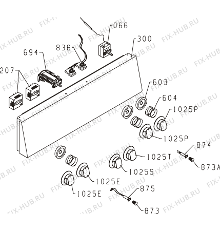 Взрыв-схема плиты (духовки) Gorenje KC67130BW (272074, K24T2-144VM) - Схема узла 03