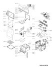 Схема №1 BLZE 6205/IN с изображением Панель для электропечи Whirlpool 480121100572