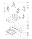 Схема №2 AKR 3551/IX с изображением Трубка подачи газа для духового шкафа Whirlpool 481010400285