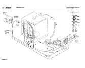 Схема №4 0730301599 SMI63205 с изображением Панель для электропосудомоечной машины Bosch 00117670