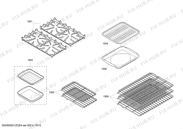 Схема №15 PRG484ECG с изображением Переключатель для плиты (духовки) Bosch 00609101