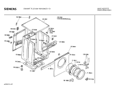 Схема №3 WM10000 SIWAMAT PLUS 1000 с изображением Панель для стиральной машины Siemens 00272505