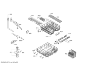 Схема №6 SMI50C05GB с изображением Панель управления для электропосудомоечной машины Bosch 00704644