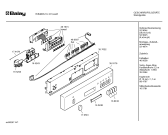 Схема №5 3VB480A с изображением Передняя панель для посудомойки Bosch 00359176