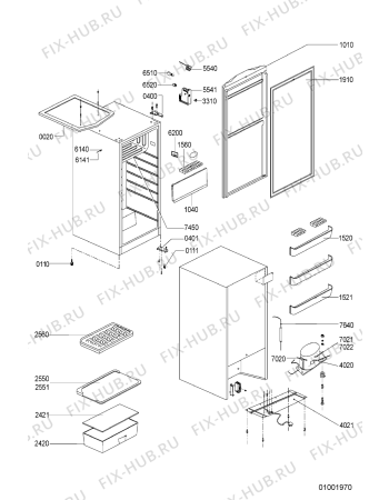 Схема №1 ARC901 (F091225) с изображением Инструкция по эксплуатации для холодильника Indesit C00346431