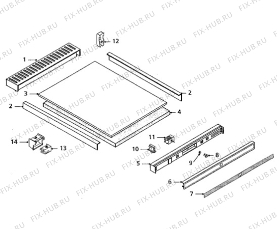 Взрыв-схема холодильника Electrolux TR1059 - Схема узла Electrical equipment 268