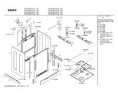 Схема №5 HSG122GEU с изображением Декоративная планка для духового шкафа Bosch 00298267