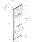 Схема №1 RB60299OBL (469963, HTS2967F) с изображением Дверь для холодильника Gorenje 471092