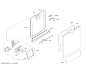 Схема №6 SGE68U55UC SilencePlus 44dBA с изображением Набор кнопок для посудомойки Bosch 10003435