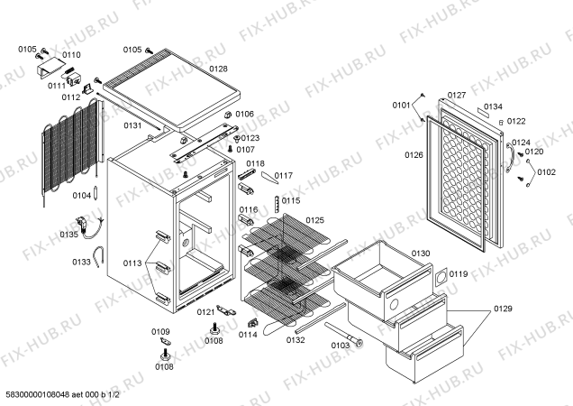 Схема №2 CE112100 constructa energy с изображением Емкость для заморозки для холодильной камеры Bosch 00242946