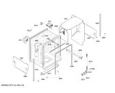 Схема №6 SHX46L12UC DLX Series с изображением Ручка двери для посудомойки Bosch 00664157