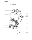 Схема №1 TT110232/3D с изображением Холдер для тостера (фритюрницы) Seb SS-189920