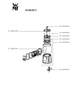 Схема №3 0416630011 с изображением Сосуд для электроблендера Seb FS-1000050488