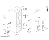 Схема №4 KGF39SR45 Bosch с изображением Дверь морозильной камеры для холодильника Bosch 00777173