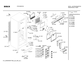 Схема №3 KSU40665 с изображением Дверь для холодильника Bosch 00241906