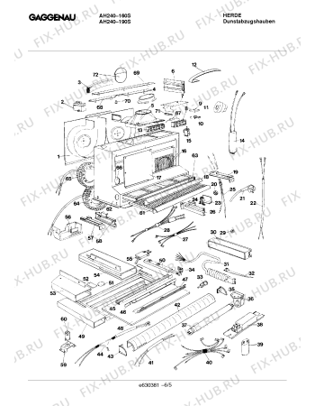 Схема №6 AH260152S с изображением Переключатель для вентиляции Bosch 00320047