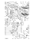 Схема №2 GSF 750 TW-WS с изображением Панель для посудомойки Whirlpool 481245379971