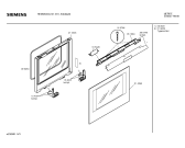 Схема №4 HE38052CC с изображением Панель управления для духового шкафа Siemens 00353685