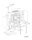 Схема №4 WP 209 IX с изображением Панель для посудомоечной машины Whirlpool 481010706174