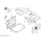 Схема №5 3HT528XIAD с изображением Цоколь для электропечи Bosch 00607357