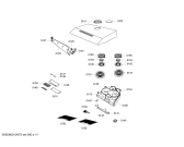 Схема №1 DHS94I42AG DEPUR BOSCH с изображением Крышка для вентиляции Bosch 00490628