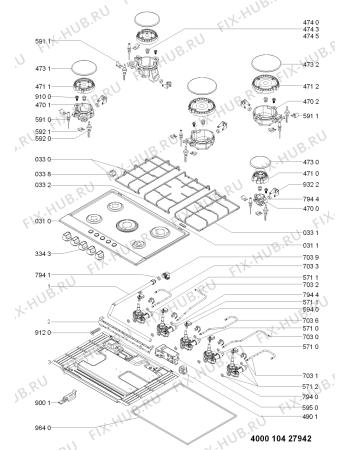 Схема №2 AKR 365/IX с изображением Втулка для электропечи Whirlpool 481010400176