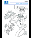 Схема №2 XVT3000 с изображением Крышка для мини-пылесоса DELONGHI 5993106200