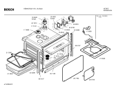Схема №6 HBN4870 Bosch с изображением Панель управления для духового шкафа Bosch 00362018