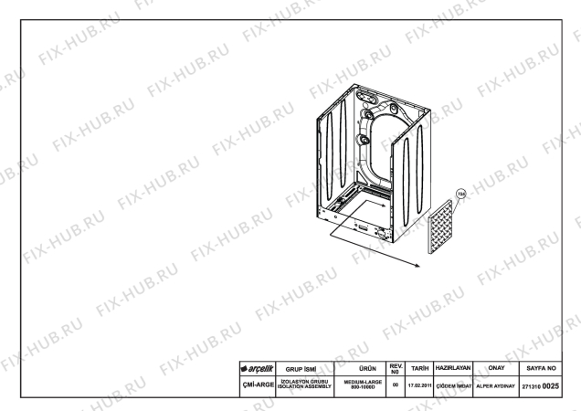 Схема №6 WMB 71041 (7126141800) с изображением Инструкция по обслуживанию для стиралки Beko 2820521996
