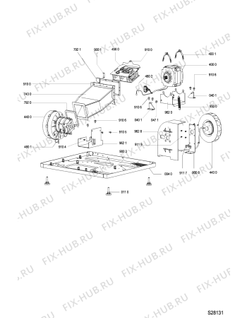 Схема №8 TRK 4060 с изображением Спецфильтр для сушильной машины Whirlpool 481248058128