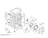 Схема №4 WM12E162DN E 12.16 с изображением Панель управления для стиралки Siemens 00675146