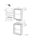 Схема №1 ERB39300X8 с изображением Полка для холодильника Electrolux 2086043011