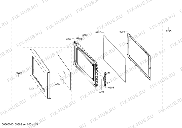 Схема №3 3WGX2018 с изображением Панель управления для свч печи Bosch 00745143