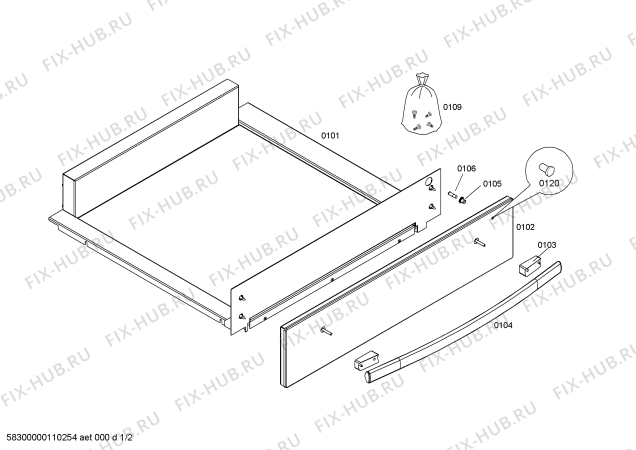 Схема №2 N7140N1GB с изображением Передняя панель для плиты (духовки) Bosch 00475332