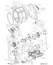 Схема №2 TRKE 6967 с изображением Клавиша для электросушки Whirlpool 481251318202
