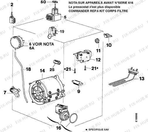 Взрыв-схема стиральной машины Zanussi TL511 - Схема узла Electrical equipment