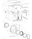 Схема №1 WLF12AS25Y с изображением Обшивка для стиральной машины Whirlpool 481010886102