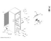 Схема №3 BD2058W2VV, Profilo с изображением Модуль управления, запрограммированный для холодильника Bosch 00751957