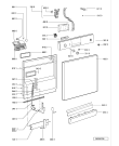 Схема №1 ADP4601IS (F091592) с изображением Инструкция по эксплуатации для посудомоечной машины Indesit C00348054