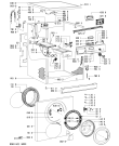 Схема №2 WA 9787 с изображением Модуль (плата) для стиралки Whirlpool 481221470764