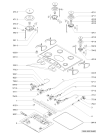 Схема №1 AKM 351/IX с изображением Шланг для плиты (духовки) Whirlpool 481953048634