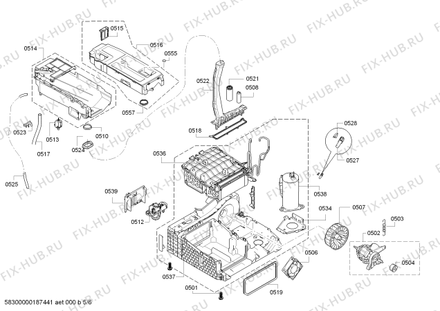 Схема №6 WTW87560TR Serie 8 SelfCleaning Condenser с изображением Люк для электросушки Bosch 11008894