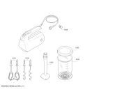 Схема №1 MFQ36470S ErgoMixx с изображением Месильная насадка для электроблендера Bosch 00659597